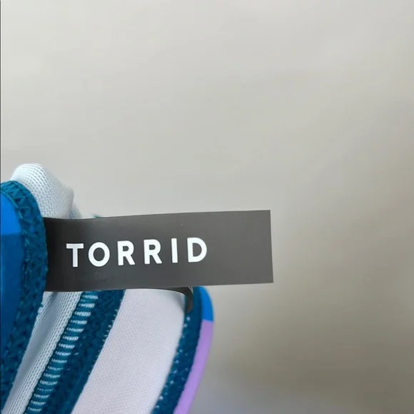 NWT Torrid Blue and Purple Bikini Swimwear 2 Piece - Picture 11 of 15